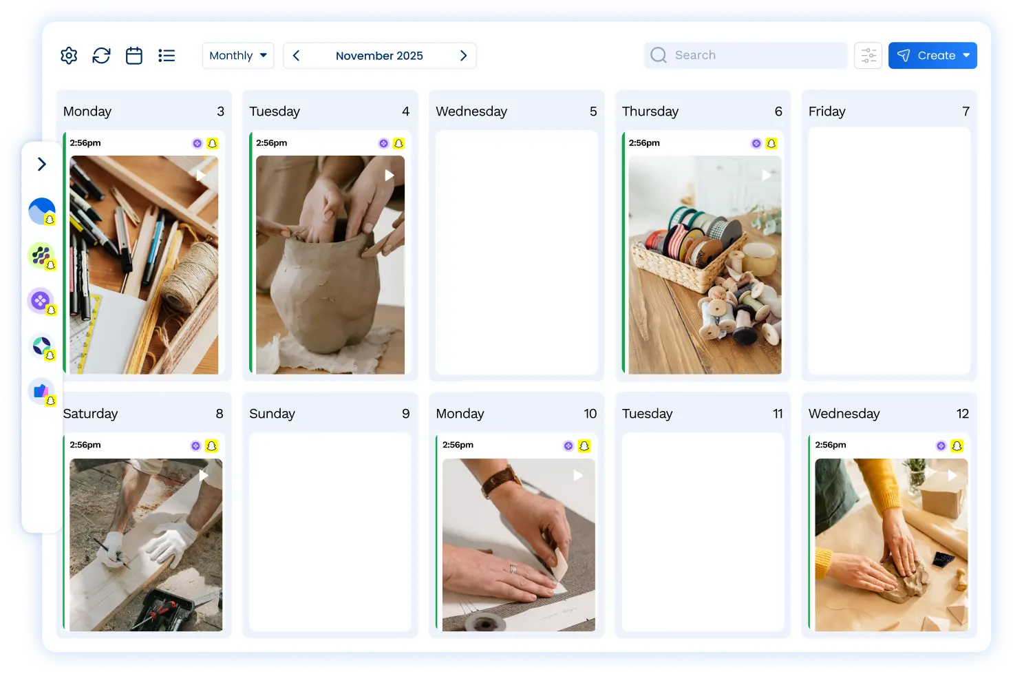 Streamline your Snapchat content creation