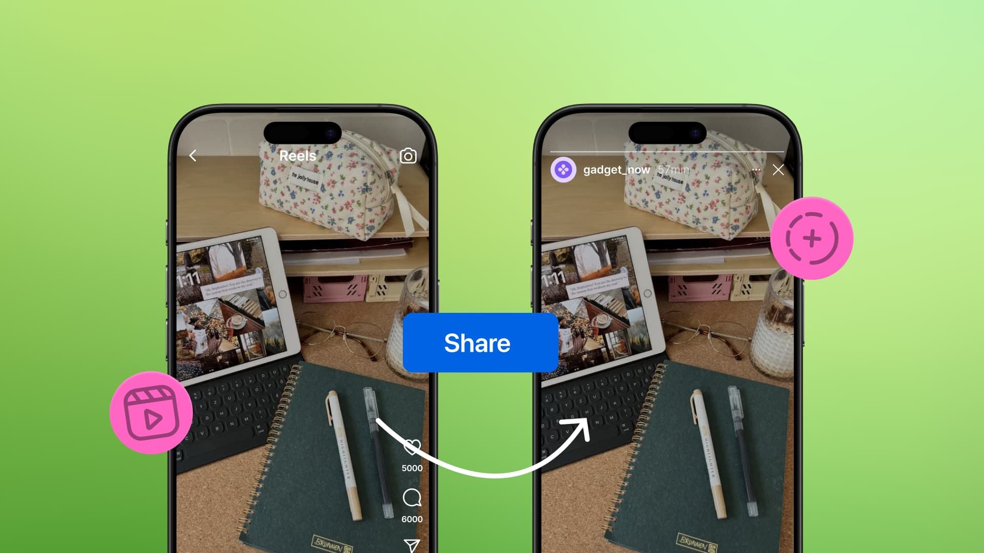 How to Share a Reel to Your Story (& Why You Should)
