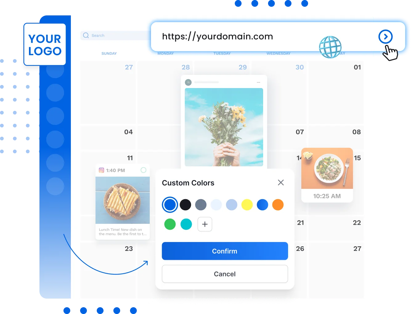 Comprehensive white label customizations